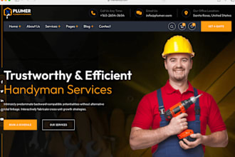 construction website electrician remodeling handyman website on godaddy wix