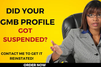 fix and reinstate suspended google my business profile listing
