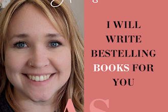 ghostwrite or rewrite a fantasy book or science fiction story