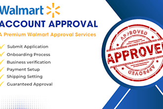 setup professional walmart seller account optimization and approval