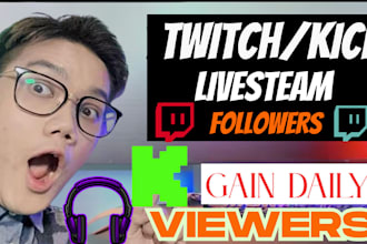 do twitch promotion get no bot twitch active livestream followers kick promotion