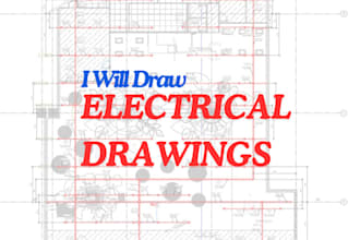 do electrical planning, draw plumbing, mep drawings
