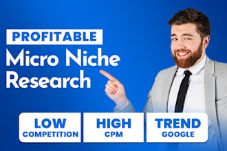 do profitable micro niche research for amazon affiliate and sites
