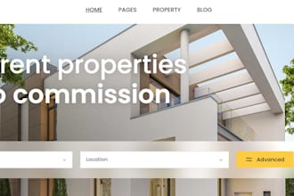 design property management website airbnb vacation rental real estate website