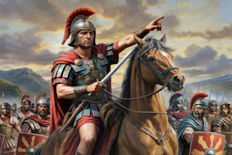 make fantasy and historical and adventure illustrations