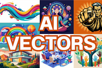 generate unique vector images in bulk