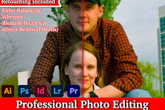 professionally edit, enhance, and retouch photos