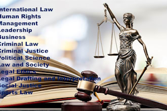 do legal drafting, legal research, case laws, law contracts and memo in 12 hrs