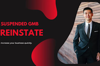 reinstate and fix your suspended google my business gmb profile