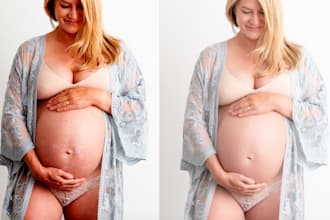 edit portrait retouching, newborn baby, fashion, maternity photo retouching