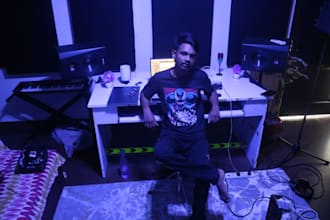 produce your edm or trap music or hip hop beat