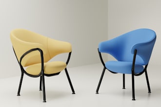 do 3d modeling and realistic rendering of furniture and products