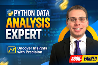 analyze and manipulate any data using python