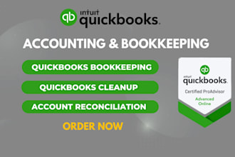 do bookkeeping in quickbooks online, account setting, invoice, billing