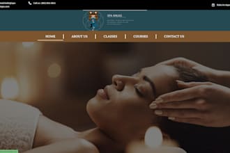 design your spa wordpress website or wordpress web developer
