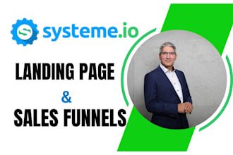 get sales funnel setup on systeme io clickfunnel leadpages kartra keap