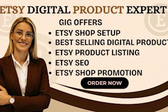 design etsy digital products do etsy shop etsy digital product etsy shop setup