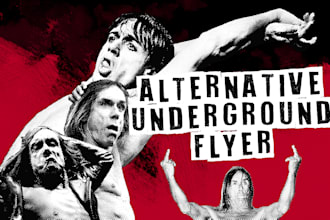 do cool flyers for your underground event