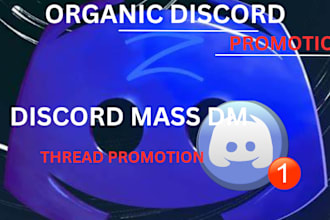 do organic discord server promotion, discord mass dm, telegram promotion