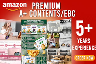 design premium amazon ebc design for your brand