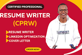 deliver professional resume writing services ats resume cover letter linkedin