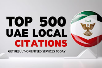 do uae, dubai 500 local citations