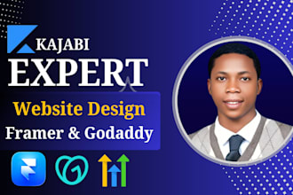 be your gohighlevel expert, go high level website setup, kajabi website design