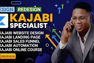 kajabi, kajabi website, design kajabi, kajabi online course go highlevel website