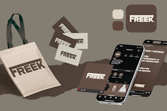 design a creative logo and complete branding kit for you
