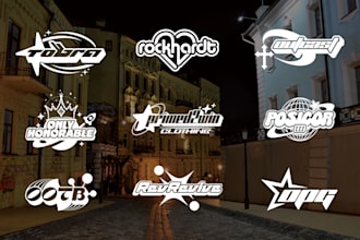 design a unique clothing brand luxury streetwear christian t shirt logo