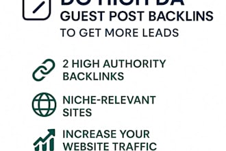 do high da guest post backlinks to get more leads