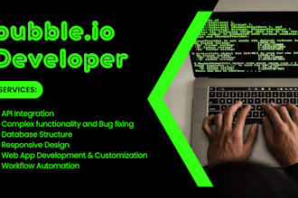 figma to bubble design and development bubble io developer