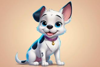 create a unique disney pet portrait