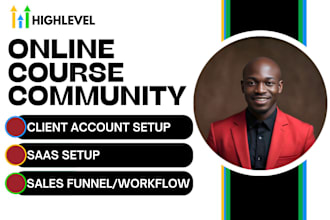 setup gohighlevel membership site clixlo circle so skool kajabi sales funnel