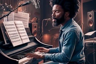 create an ai song with lyrics and custom ai video