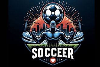 soccer logo design sports or business design