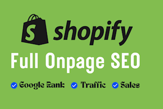 optimize your shopify store SEO to increase organic traffic