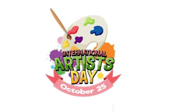 international artists logo design