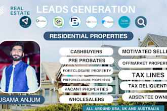 generate off market motivated sellers cash buyers  vacant properties owners list