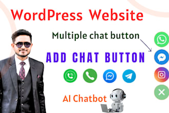 add multiple chat button to your wordpress website
