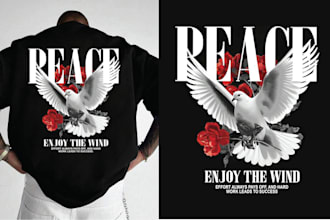 color separation, simulated or vector screen printing for your clothing design