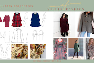 create your digital sewing patterns for your collection