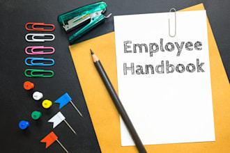 prepare employee handbook and HR manual