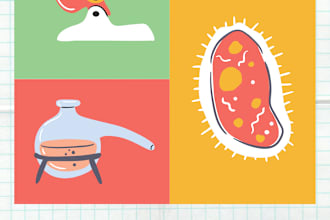 teach you microbiology, biotechnology, and bioinformatics