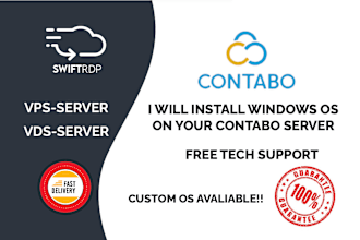 install windows on your contabo server