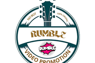 do USA rumble promotion, USA video promotion to USA active audience