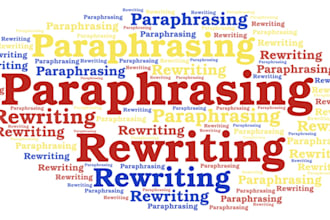 rewrite and paraphrase within 6 hours up to 1000 words