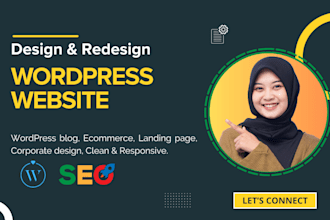 design, redesign, replicate and rebuild wordpress website