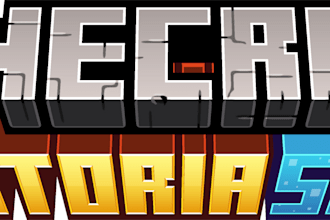 create a beautiful minecraft logo