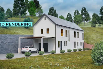 create ai architectural renderings and realistic 3d visualizations